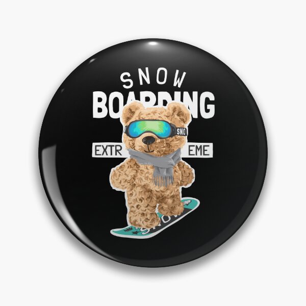 Item preview, Snow Boarding - Cool Bear Merch designed and sold by Froyd Wess.