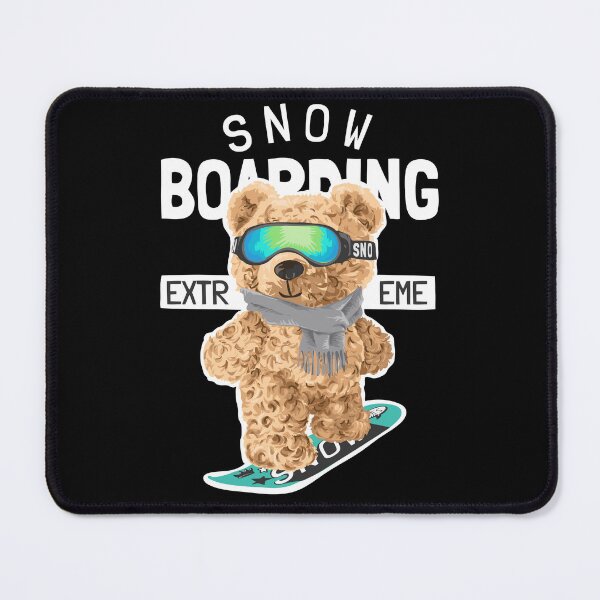 Item preview, Snow Boarding - Cool Bear Merch designed and sold by Froyd Wess.