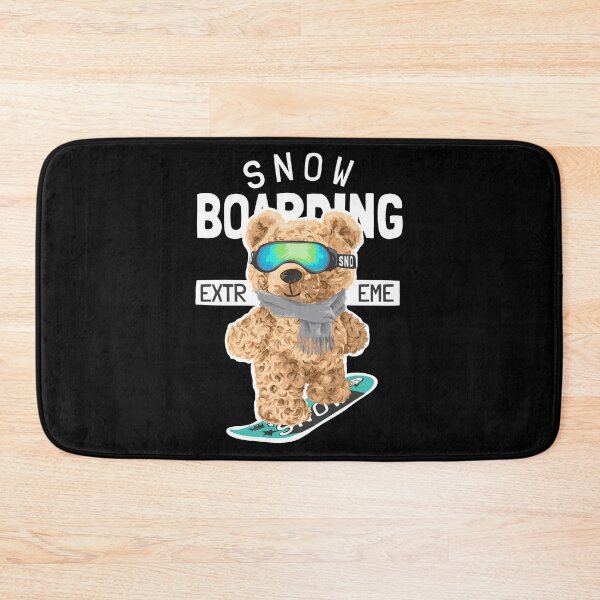 Item preview, Snow Boarding - Cool Bear Merch designed and sold by Froyd Wess.