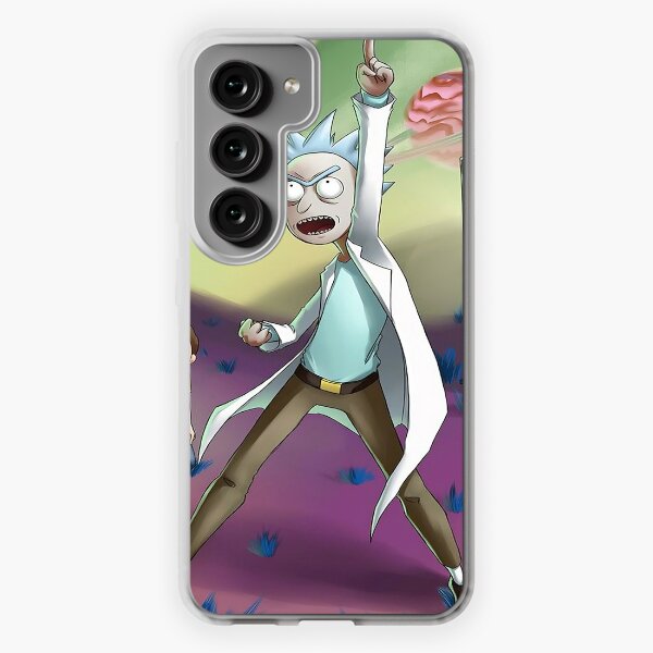 Rick And Morty Middle Finger Samsung Galaxy S10 / S10 Plus / S10e Case Cover