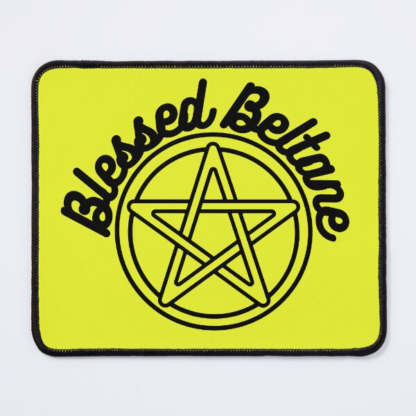 Item preview, Happy May Day Pagan Beltane Pentagram designed and sold by Lilac-Beetle.