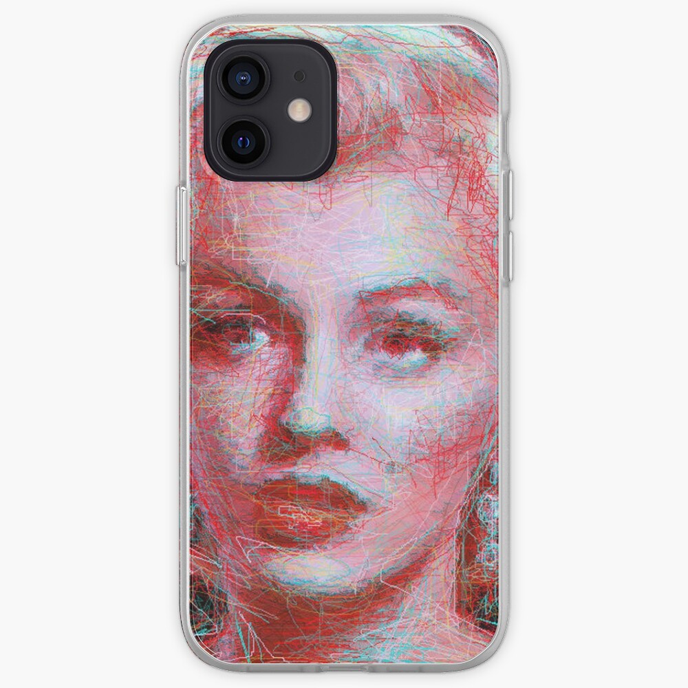 ScribbleMarilyn iPhone Case & Cover
