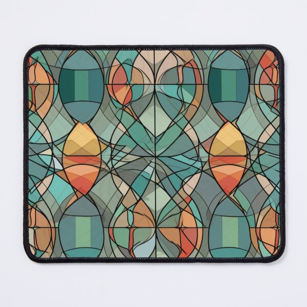 Artikelvorschau, Stained Glass Dreams: Faszinierende Designs in einem Kaleidoskop der Farbe Nr. 7 entworfen und verkauft von Verbul.