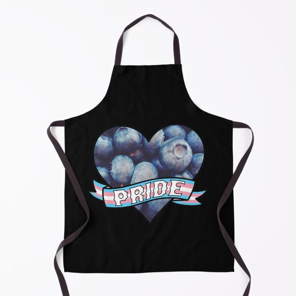 Item preview, Trans Pride Blueberry Heart Banner designed and sold by ArtliciousHUMAN.