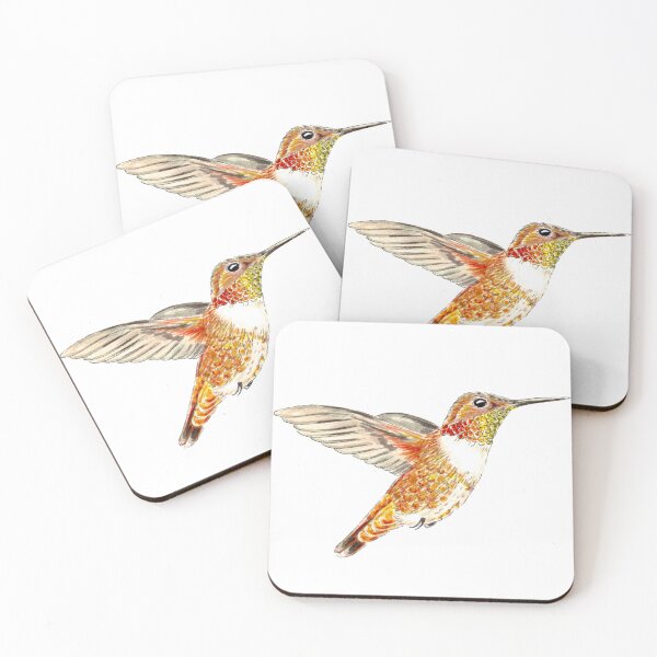 Item preview, Rufous Hummingbird in Flight designed and sold by Sockstomistic.