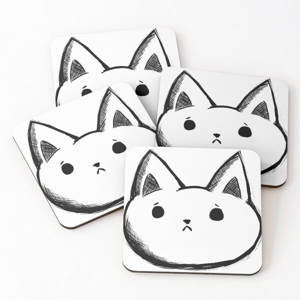 Item preview, sad/scared/emotionful kitty designed and sold by RandomTangles.
