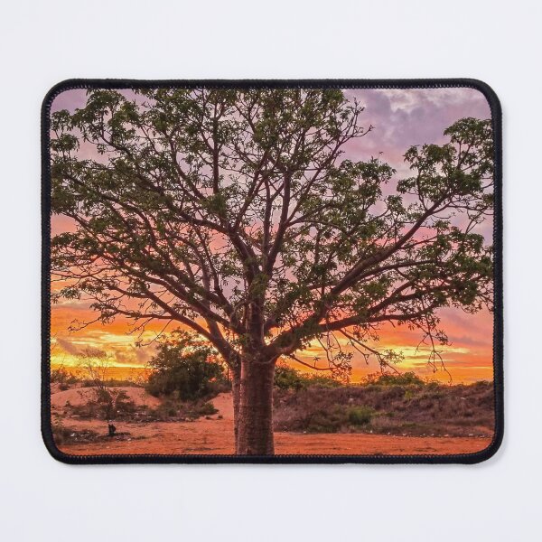 Item preview, Red Sunset Baobab Tree designed and sold by Elliot62.