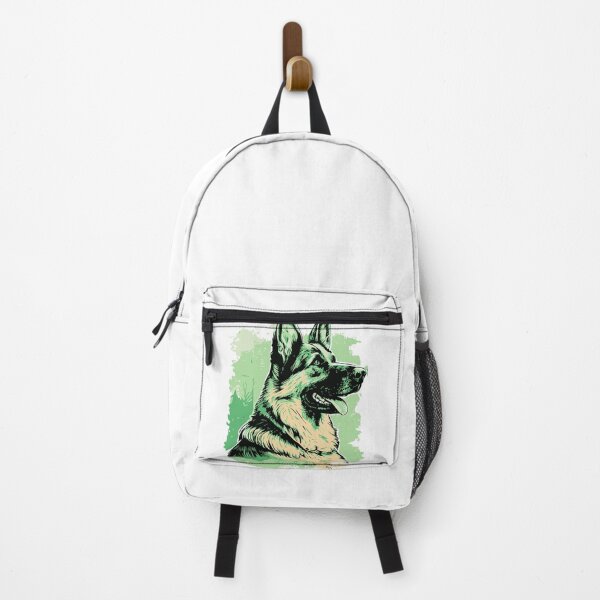 Item preview, German Shepherd dog - Vintage Green designed and sold by WECreations.