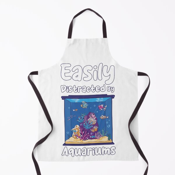 Item preview, Easily Distracted By Aquariums designed and sold by jie lin.