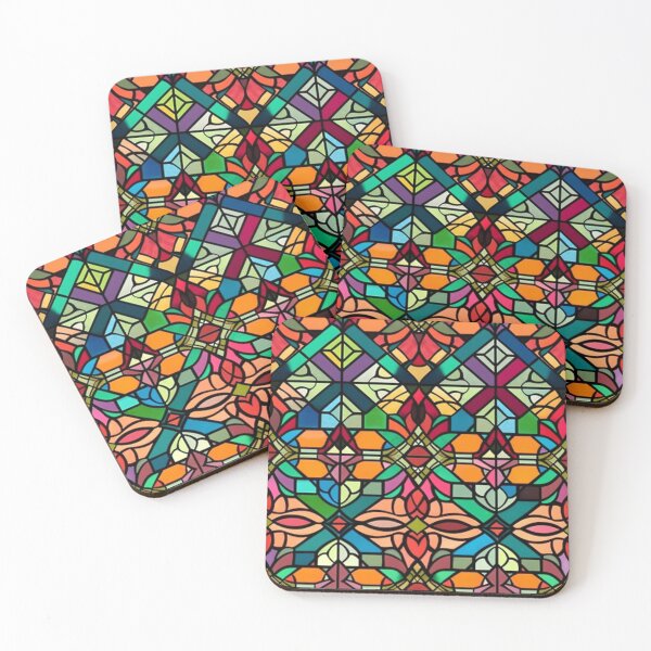Item preview, Stained Glass Dreams: Mesmerizing designs in a kaleidoscope of color #8 designed and sold by Verbul.