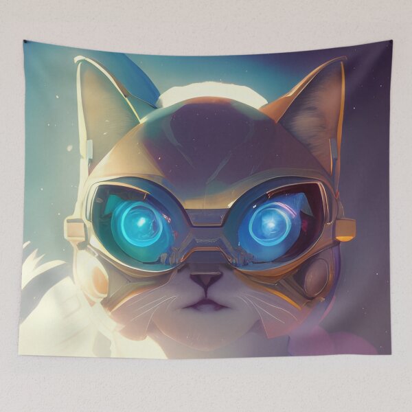 Item preview, Astro Cat designed and sold by CosmicNox.