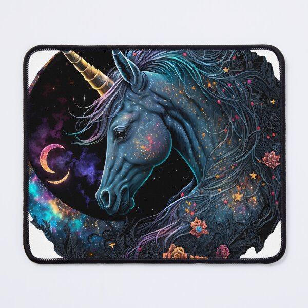 Item preview, Cosmic watercolor unic #90 unicorn designed and sold by LaElee.