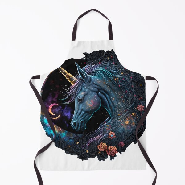 Item preview, Cosmic watercolor unic #90 unicorn designed and sold by LaElee.
