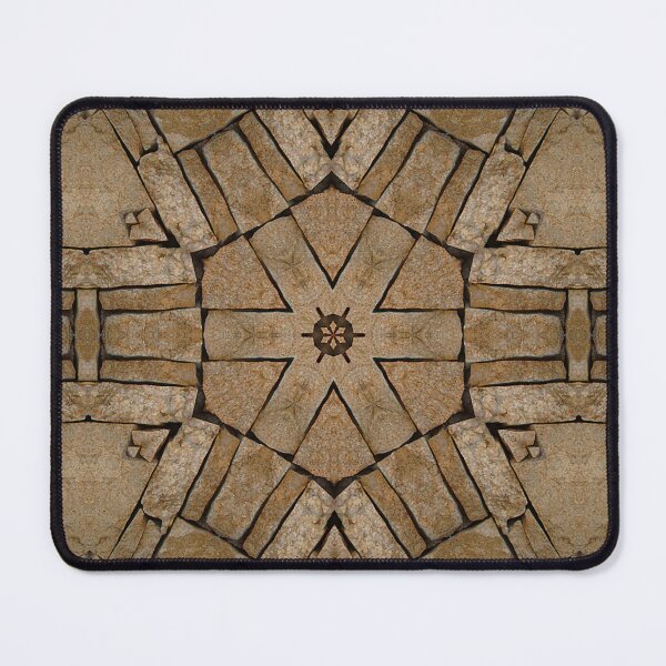 Item preview, Stone Wall Texture Kaleidoscope Pattern 10 designed and sold by Swabcraft.