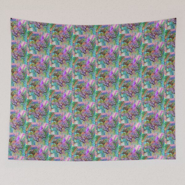 Item preview, Glitched Flower Tumor, Iridescent Organic Data Pattern  designed and sold by Trashkrush.