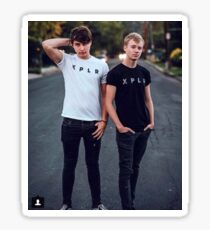 Sam and Colby Sticker