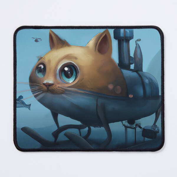 Item preview, submarine cat designed and sold by Dudleyzx.