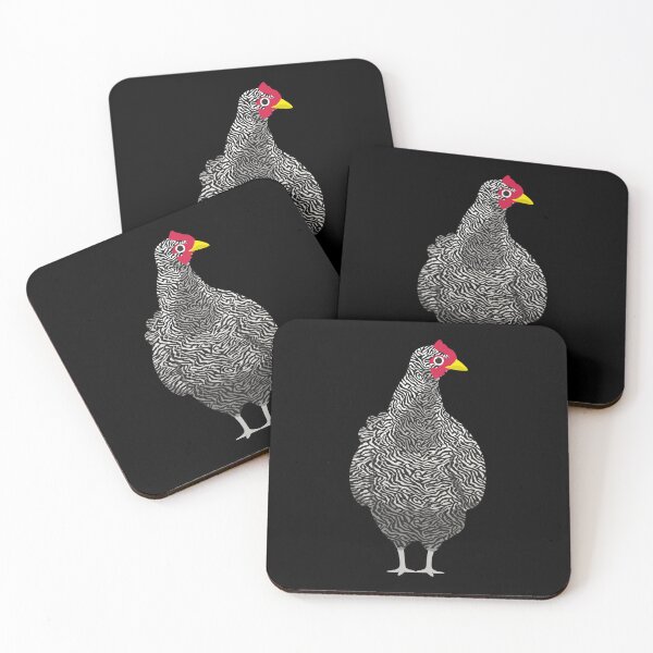 Item preview, Funny Chicken Zebra Style Hen Mom Cute Farming Art designed and sold by alenaz.