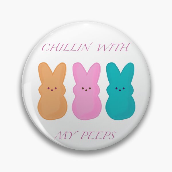 Item preview, Chillin with my peeps: Marshmallow Easter Bunny designed and sold by Hanasroad.