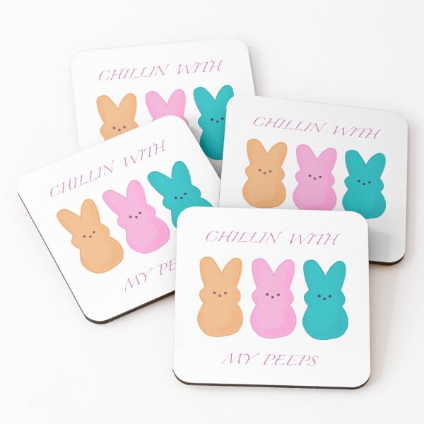 Item preview, Chillin with my peeps: Marshmallow Easter Bunny designed and sold by Hanasroad.