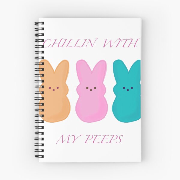 Item preview, Chillin with my peeps: Marshmallow Easter Bunny designed and sold by Hanasroad.