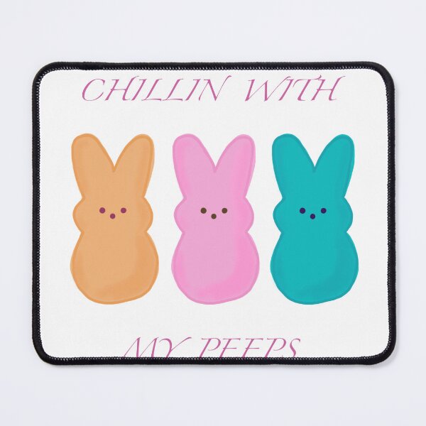 Item preview, Chillin with my peeps: Marshmallow Easter Bunny designed and sold by Hanasroad.