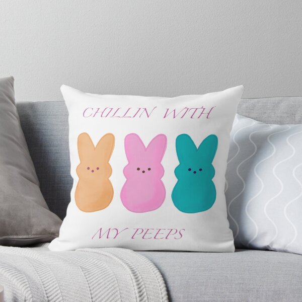 Item preview, Chillin with my peeps: Marshmallow Easter Bunny designed and sold by Hanasroad.