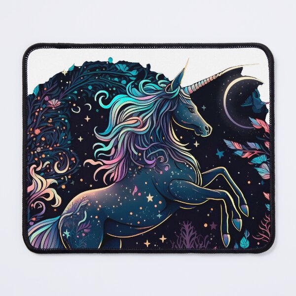 Item preview, Cosmic watercolor unic #96 unicorn designed and sold by LaElee.