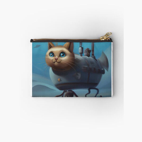 Item preview, submarince cat art digital designed and sold by Dudleyzx.