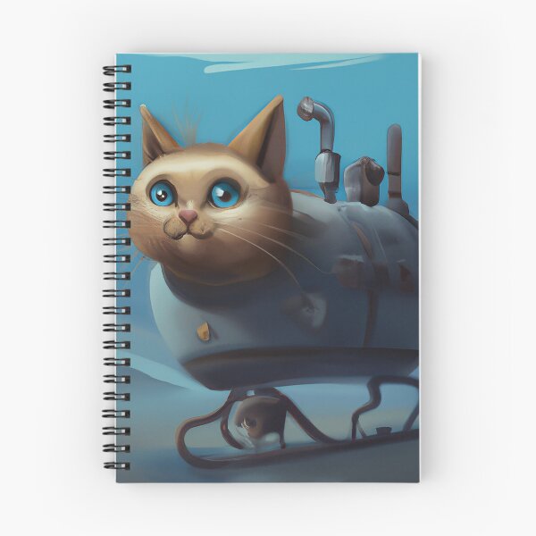 Item preview, submarince cat art digital designed and sold by Dudleyzx.