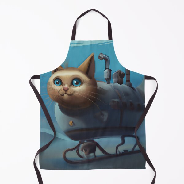 Item preview, submarince cat art digital designed and sold by Dudleyzx.