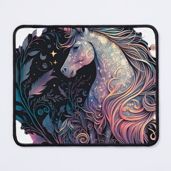 Item preview, Cosmic watercolor unic #97 unicorn designed and sold by LaElee.