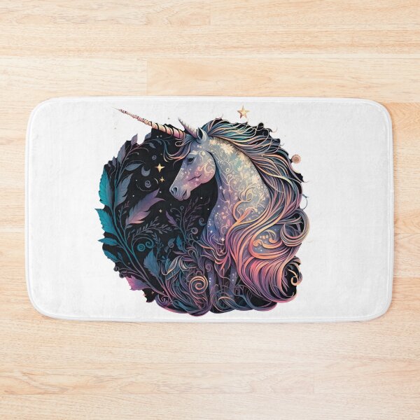 Item preview, Cosmic watercolor unic #97 unicorn designed and sold by LaElee.