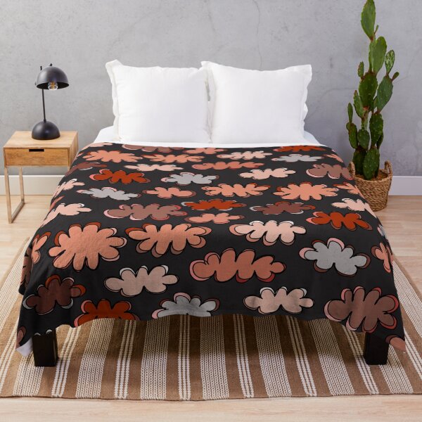 Item preview, Stormy clouds at night in orange, brick red and grey designed and sold by FrancesPoff.