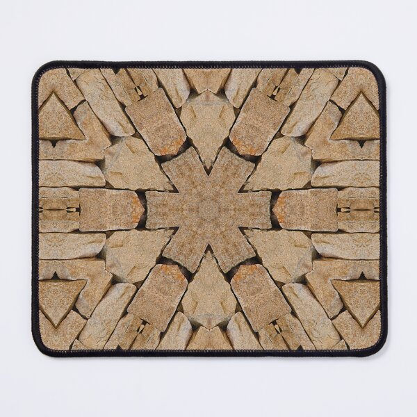 Item preview, Stone Wall Texture Kaleidoscope Pattern 15 designed and sold by Swabcraft.