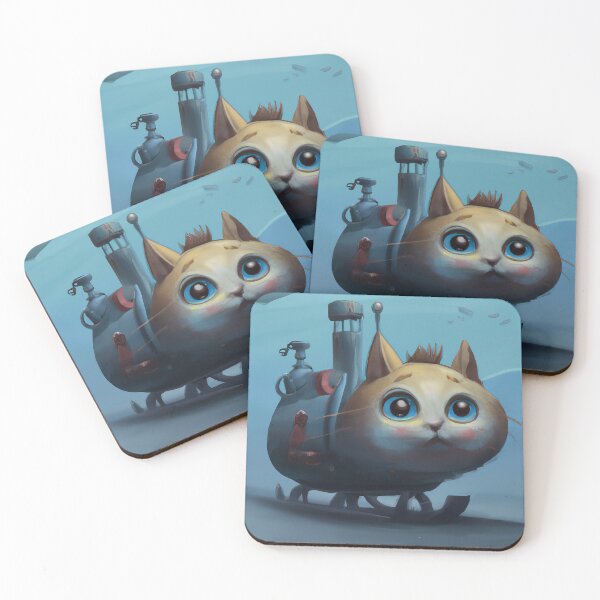Item preview, cat submarine digital art designed and sold by Dudleyzx.