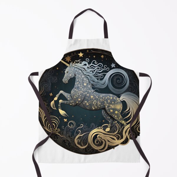 Item preview, Cosmic watercolor unic #99 unicorn designed and sold by LaElee.