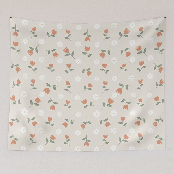 Item preview, aesthetic spring flowers pattern designed and sold by Ijjul322.
