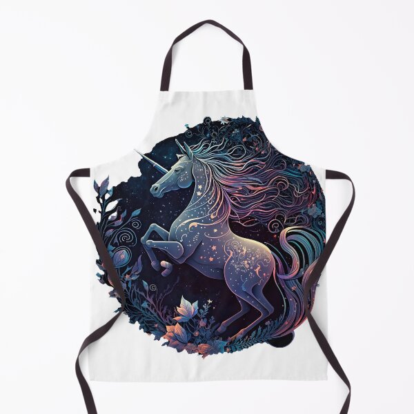 Item preview, Cosmic watercolor unic #101 unicorn designed and sold by LaElee.
