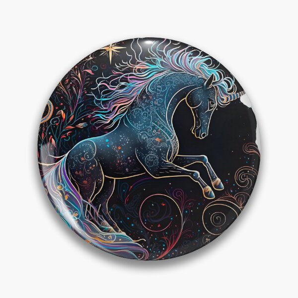 Item preview, Cosmic watercolor unic #102 unicorn designed and sold by LaElee.