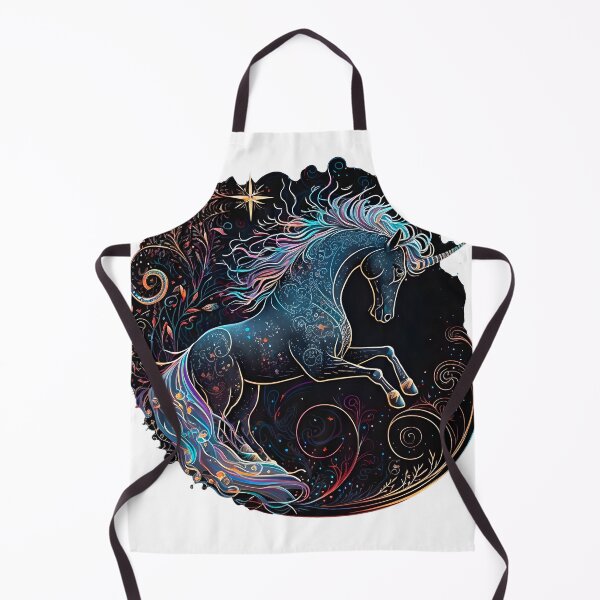 Item preview, Cosmic watercolor unic #102 unicorn designed and sold by LaElee.