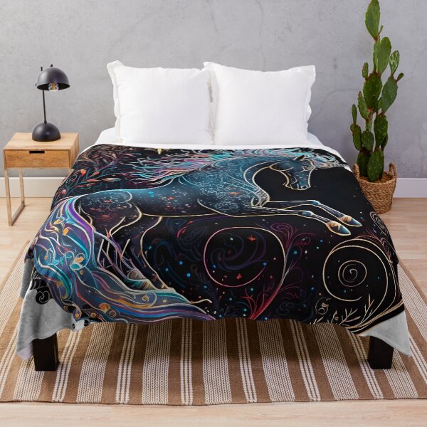 Item preview, Cosmic watercolor unic #102 unicorn designed and sold by LaElee.