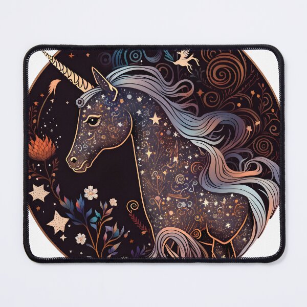Item preview, Cosmic watercolor unic #103 unicorn designed and sold by LaElee.
