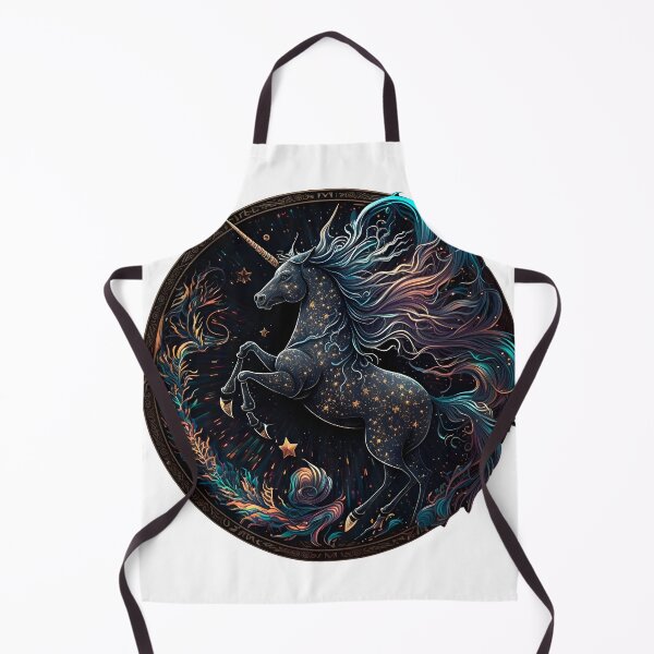Item preview, Cosmic watercolor unic #104 unicorn designed and sold by LaElee.