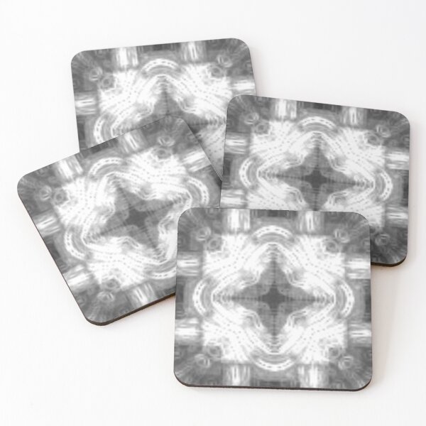 Item preview, Abstract Black and White Square Design designed and sold by kattakitty.