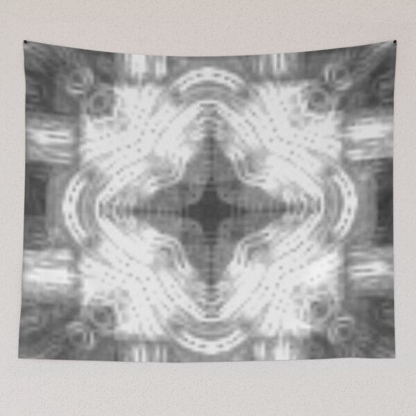 Item preview, Abstract Black and White Square Design designed and sold by kattakitty.