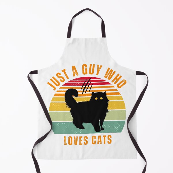 Item preview, Just a Guy Who Loves Cats a Colorful Graphic Design designed and sold by Willow65625.