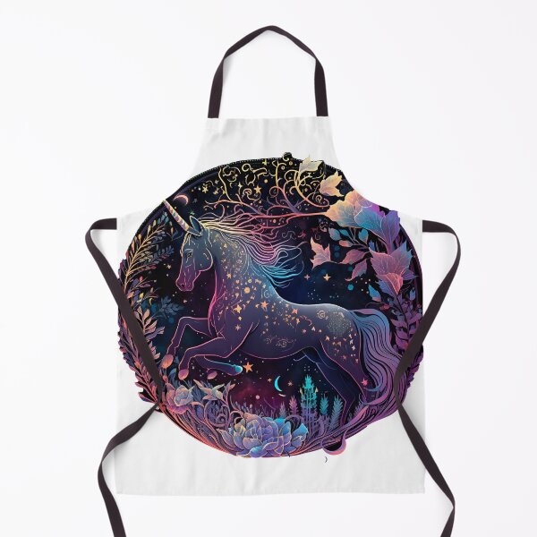 Item preview, Cosmic watercolor unic #106 unicorn designed and sold by LaElee.