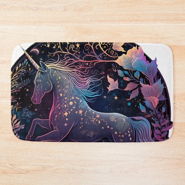 Item preview, Cosmic watercolor unic #106 unicorn designed and sold by LaElee.