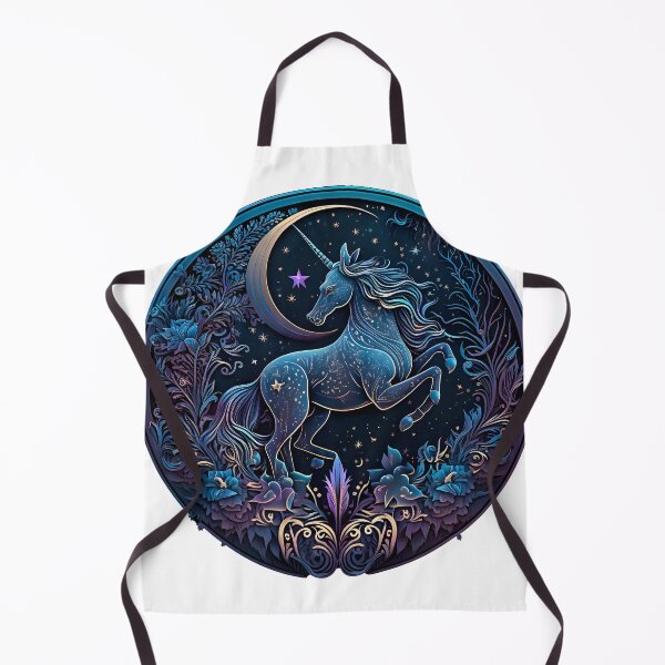 Item preview, Cosmic watercolor unic #107 unicorn designed and sold by LaElee.